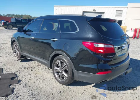 2013 Hyundai Santa Fe Limited from USA, damaged, VIN KM8SR4HF9DU010342